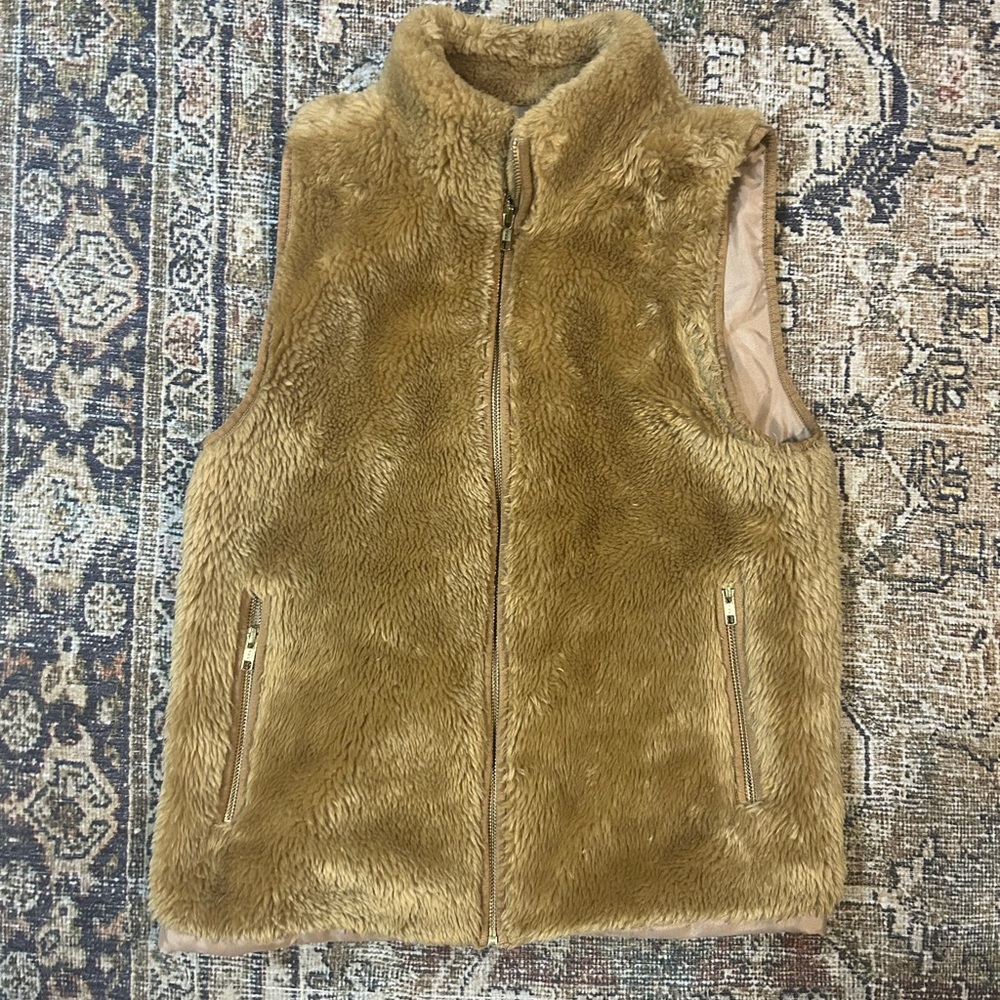 JCrew Sherpa Vest